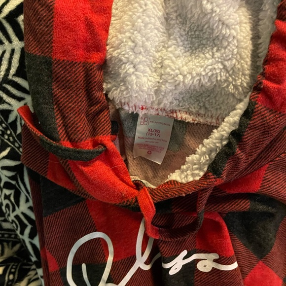 NO BOUNDARIES fleece hood flannel - Picture 3 of 3